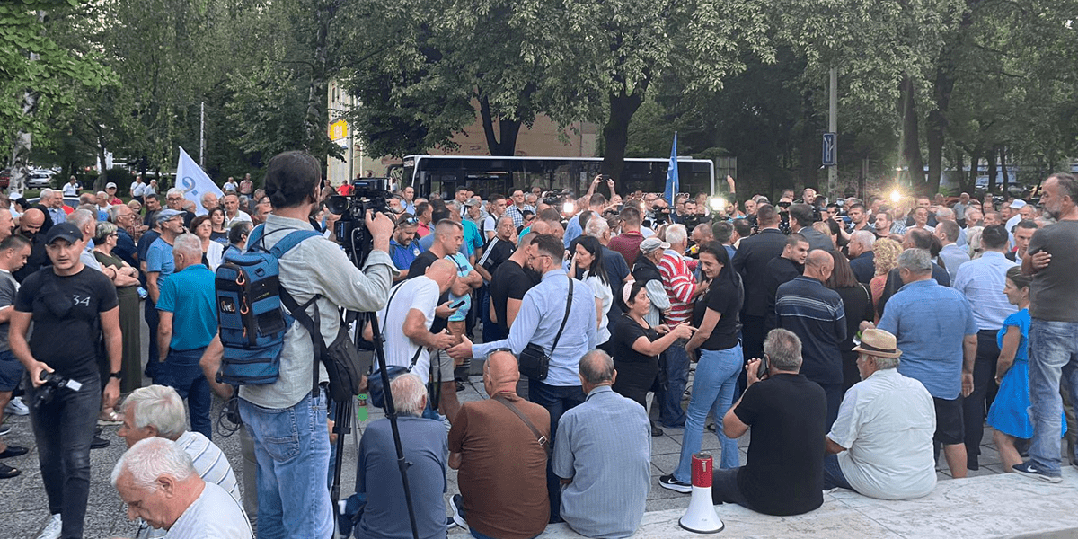 PROTEST OPOZICIJE BANJA LUKA